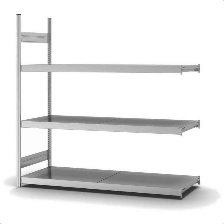 Schwerlastregal - Anbaufeld - Stecksystem 2,0 meter hoch 60 cm tief Schwerlastregal - Anbaufeld - Stecksystem 2,0 meter hoch 60 cm tief