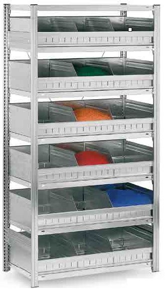Produktbild Schüttgutregal Grundregal H 2000 x B 1000 x T 400 mm